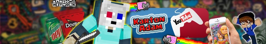 Karton Adam Minecraft PE Avatar del canal de YouTube
