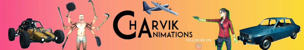 Charvik Animations رمز قناة اليوتيوب