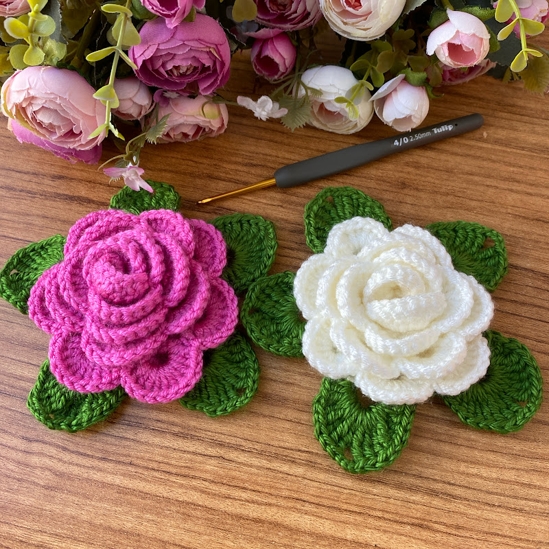 Peaceful knitting crochet