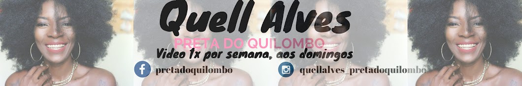 Preta do Quilombo - Quell Alves YouTube channel avatar