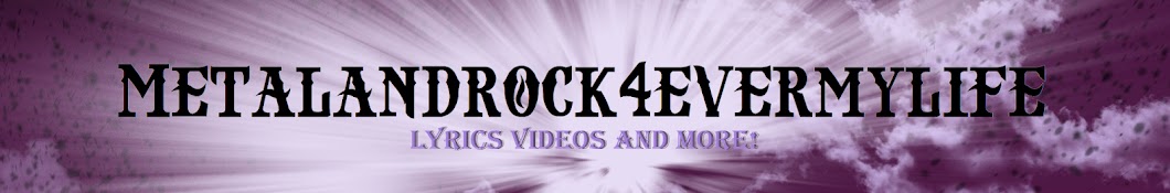 Metalandrock4evermylife YouTube channel avatar