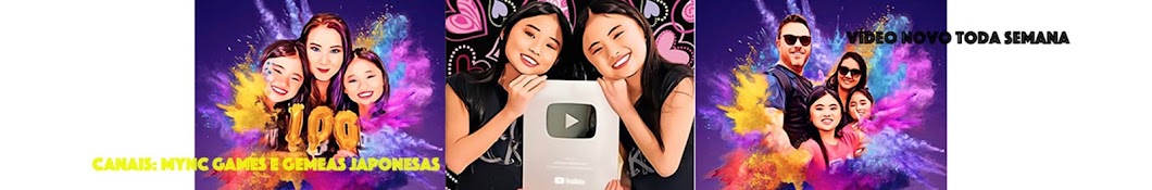Gemeas Japonesas Nicole e Yasmin YouTube channel avatar