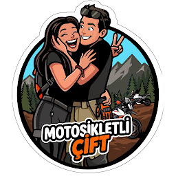 Motosikletli Çift