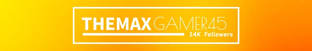 TheMaxGamer45 YouTube channel avatar