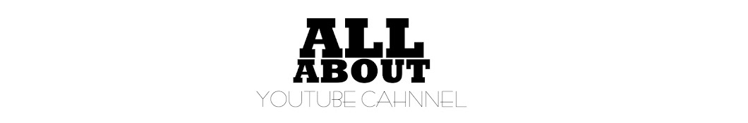 ALL ABOUT YouTube-Kanal-Avatar
