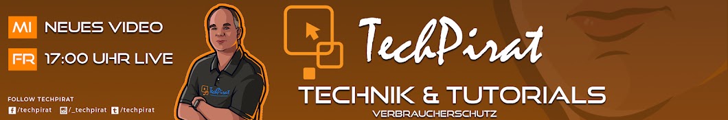TechPirat | JÃ¶rg Balters YouTube channel avatar