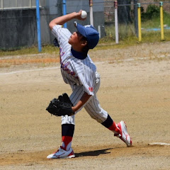 野球が好きなパパアイコン画像