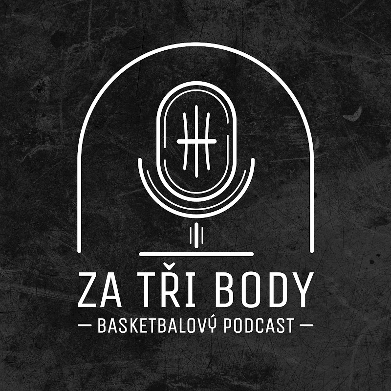Za tři body - basketbalový podcast channel logo