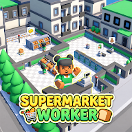 Supermarket Worker icon