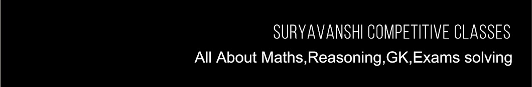 Suryavanshi Competitive Classes YouTube kanalı avatarı