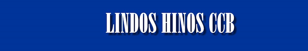 CCB LINDOS HINOS YouTube kanalı avatarı