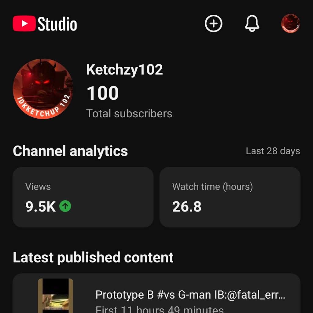 Post from Ketchzy102 - YouTube