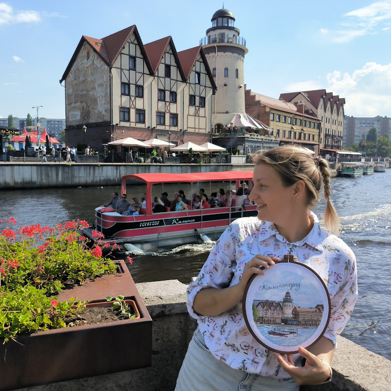 Игра в крестики. Наталья Cross stitch game Logo