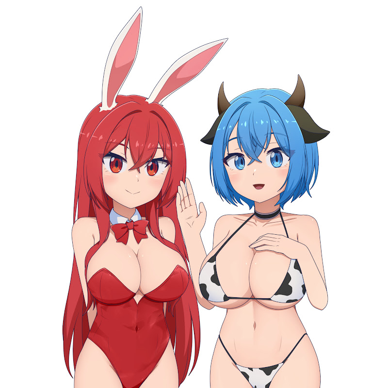 Mel and Rina 🐰🐮 PLAYS
