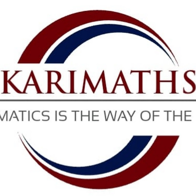 شعار قناة التعليمية  KARIMATHS  قناة