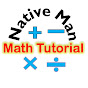 Native man Math tutorial logo