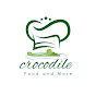 crocodile food logo
