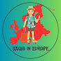 Saqib in Europe  logo