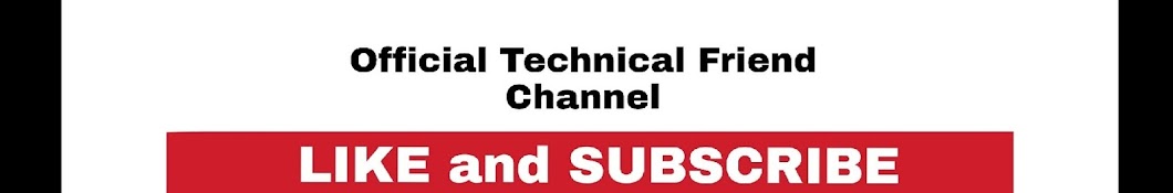 Technical Friend YouTube kanalı avatarı
