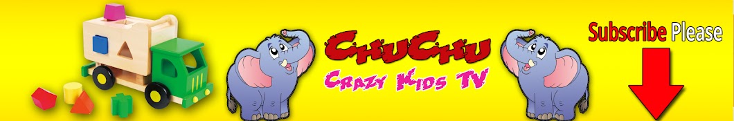 ChuChu Crazy Kids TV YouTube 频道头像