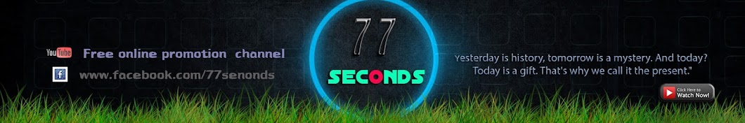 77 Seconds YouTube 频道头像