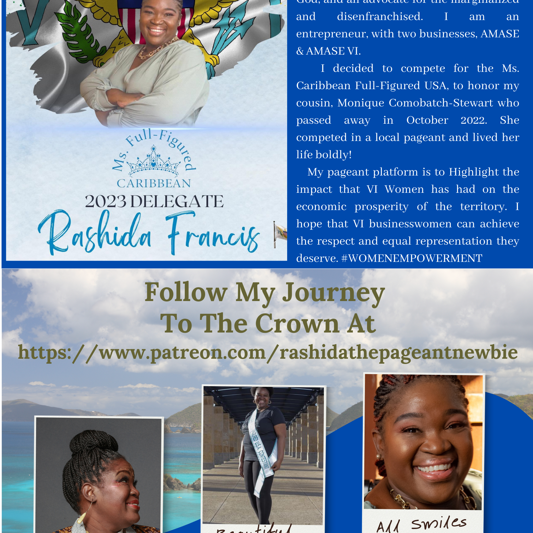 Post from Rashida Francis