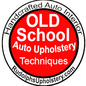 Old School Auto Upholstery Techniques
