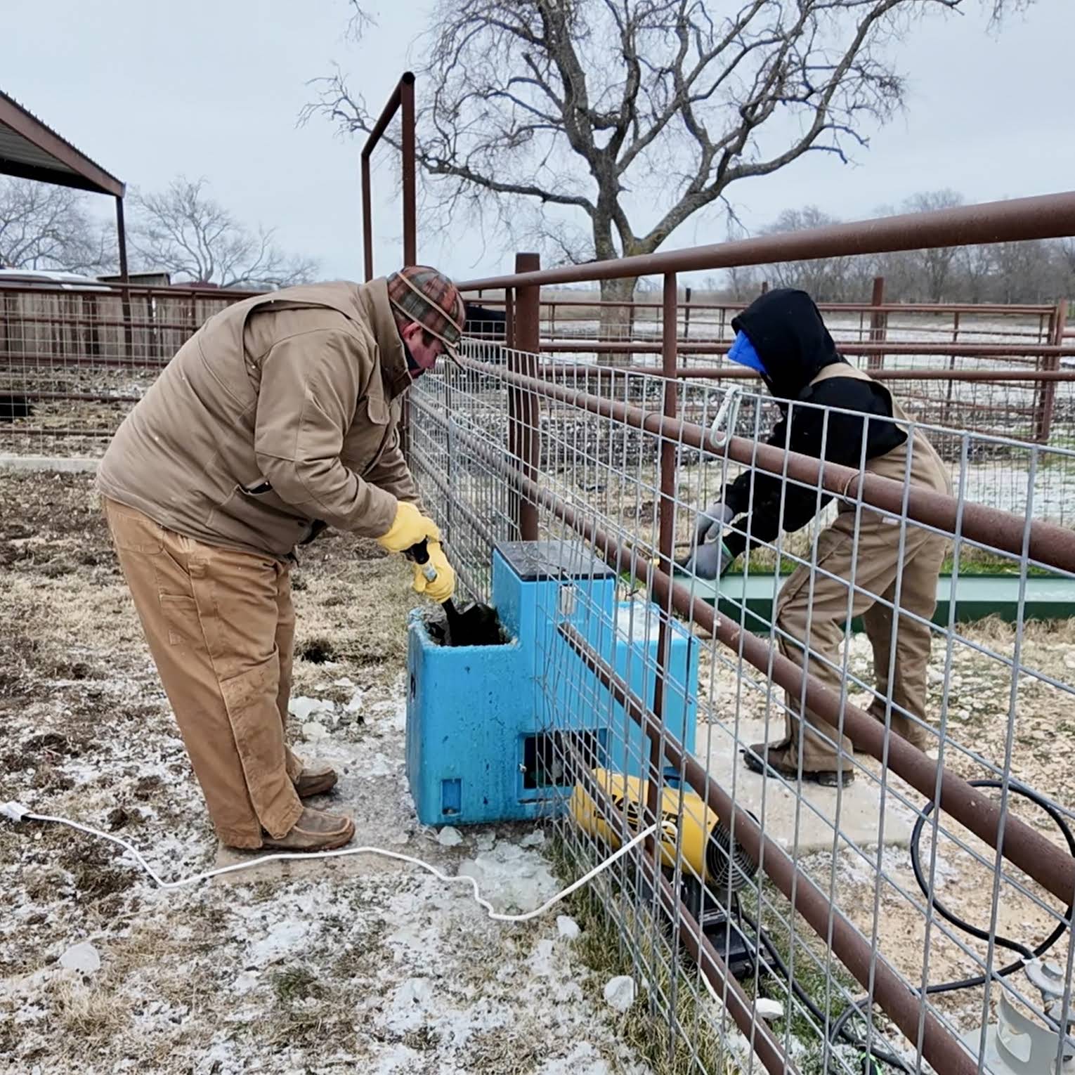 Post from Bar 7 Ranch