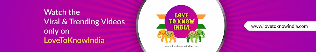 LoveToKnowIndia رمز قناة اليوتيوب