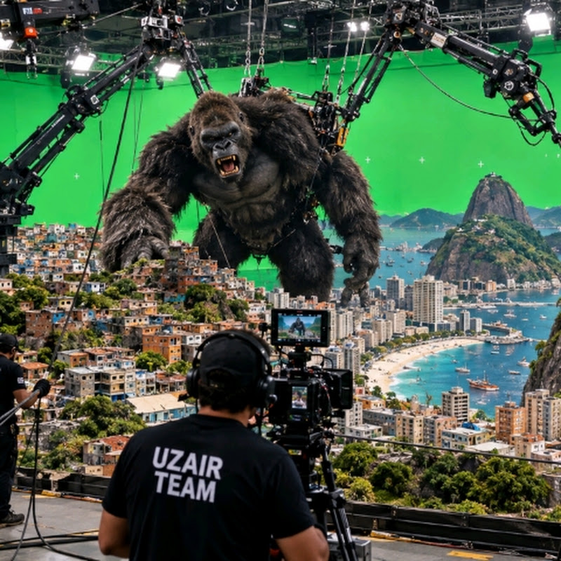 King Kong movie shooting 
