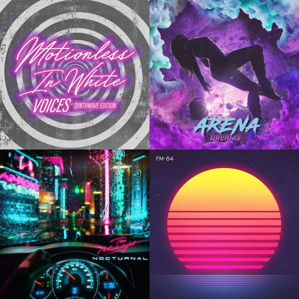 Synthwave City Motionless in White