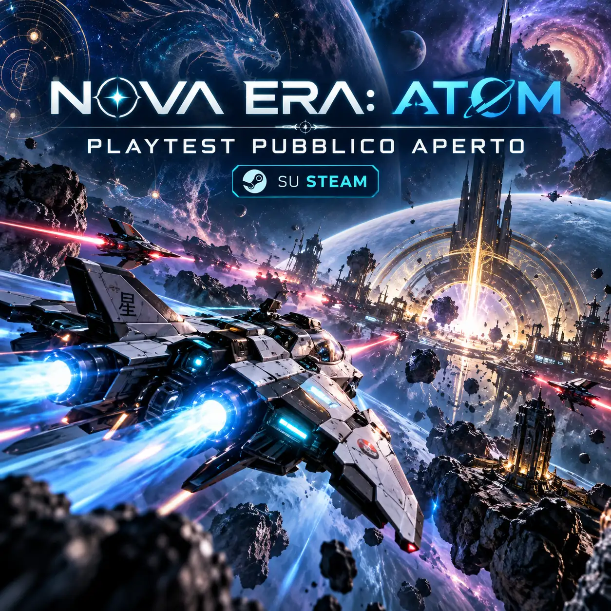 Nova Era: Atom apre il playtest pubblico su Steam
