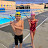 Adrian and Anita Swimming