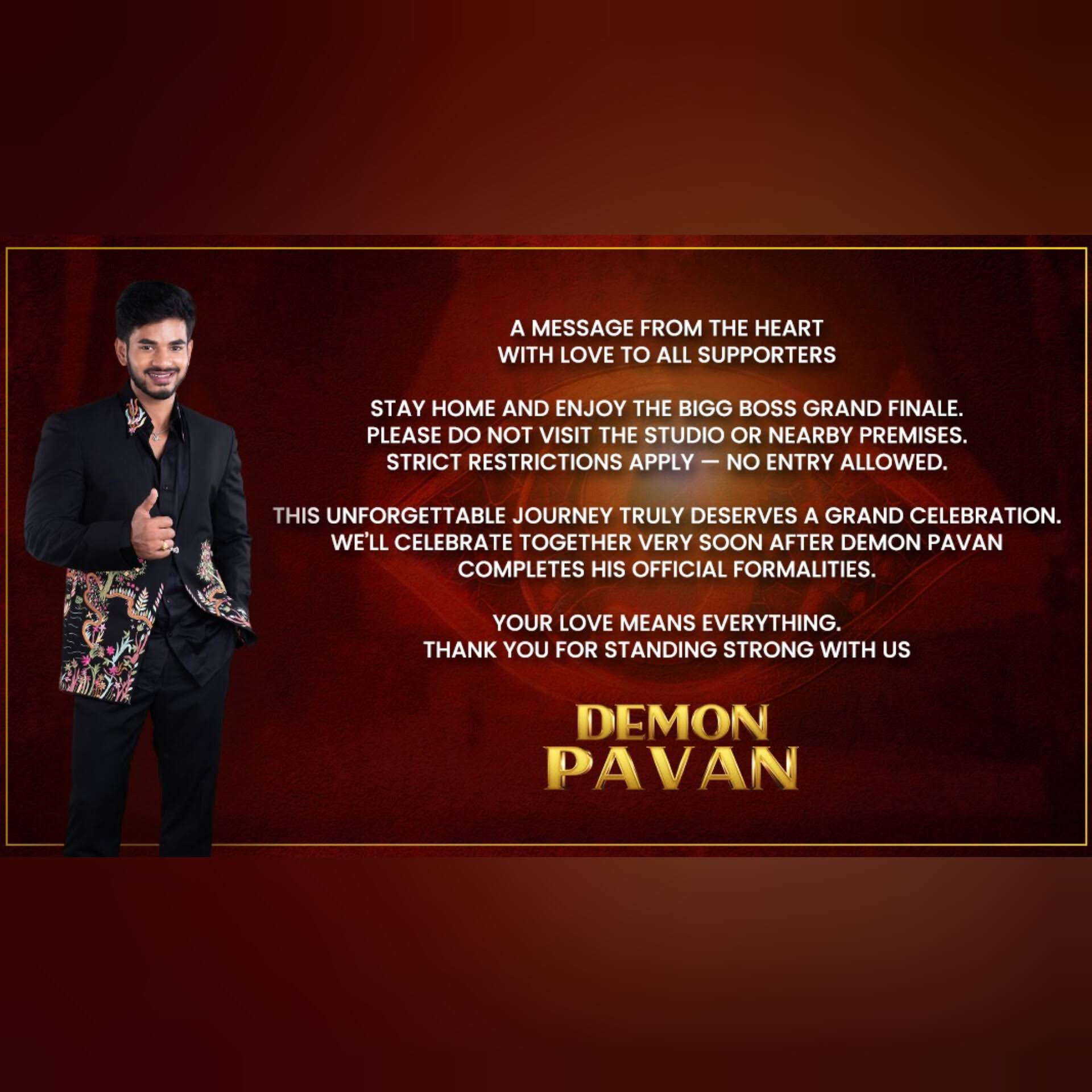 Post from Demon_Pavan_Official