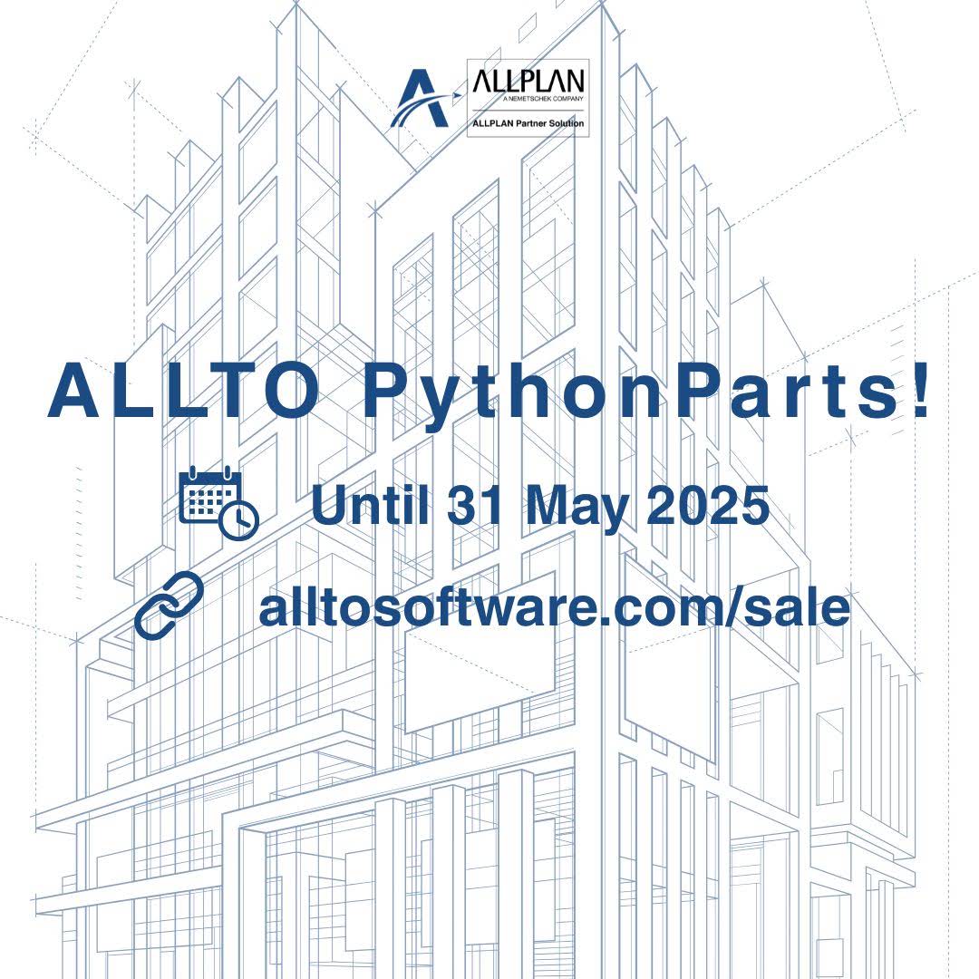 Post from ALLTO PYTHONPARTS - ALLPLAN ADD-ONS