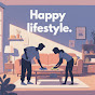 Happy lifestyle logo