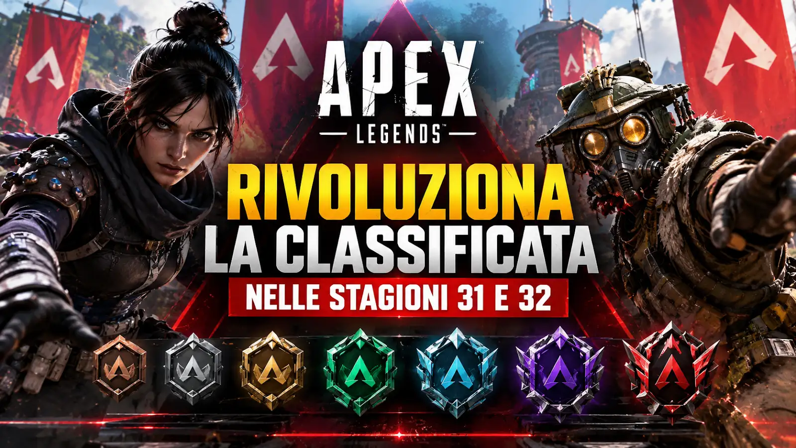 Apex Legends rivoluziona la modalità Classificata nelle Stagioni 31 e 32