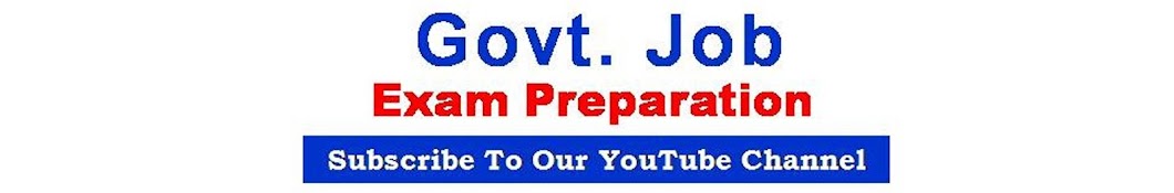 WAY TO GOVT JOB YouTube channel avatar