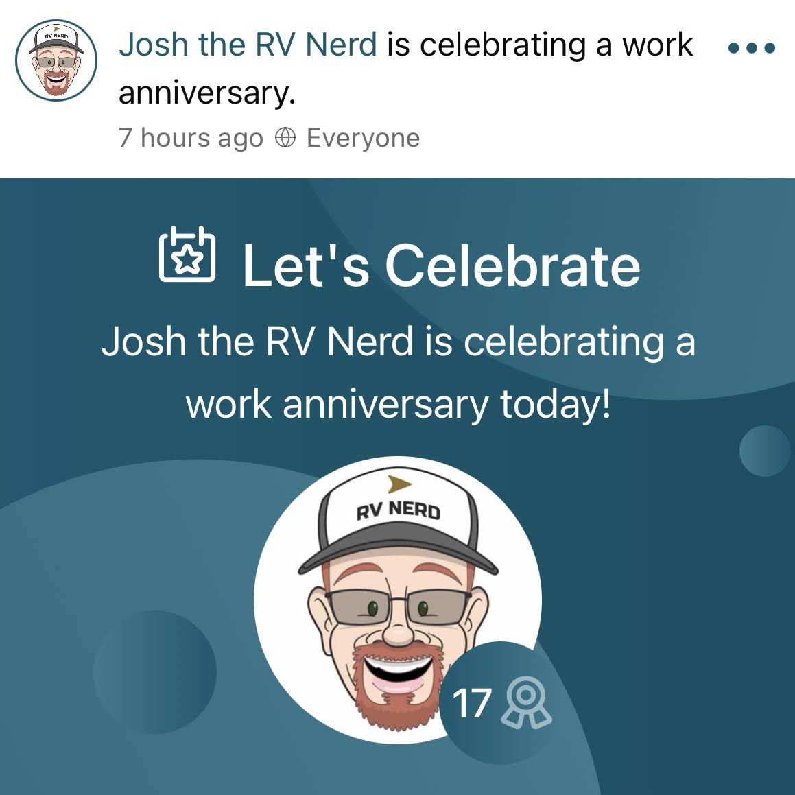 Post from Josh the RV Nerd at Bish's RV