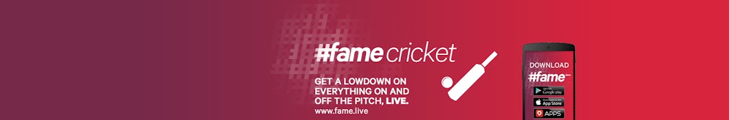 fame cricket YouTube 频道头像