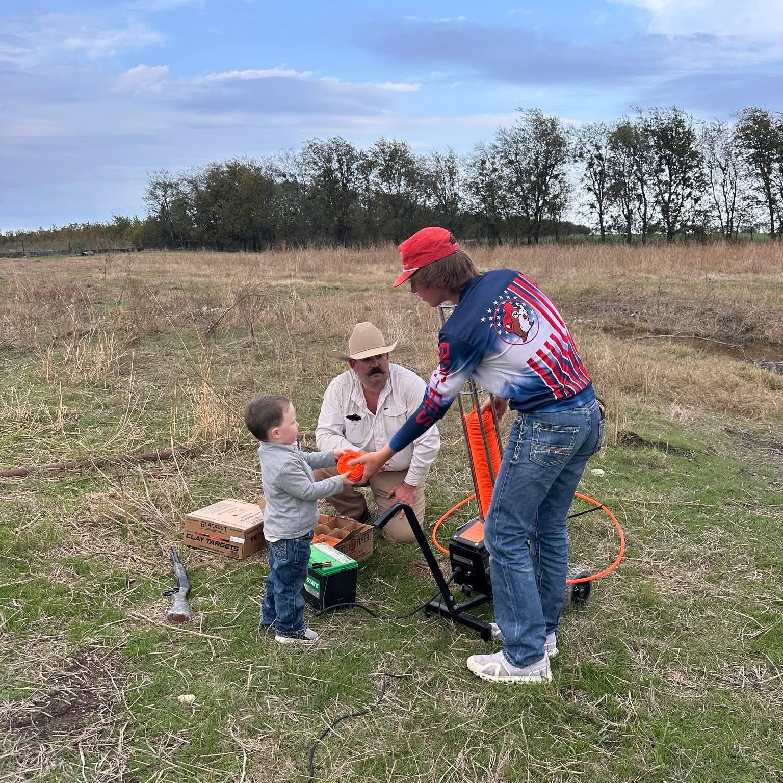 Post from Bar 7 Ranch