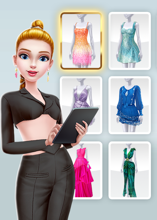 Become a Super Stylist girl in a fashion show! — cover art