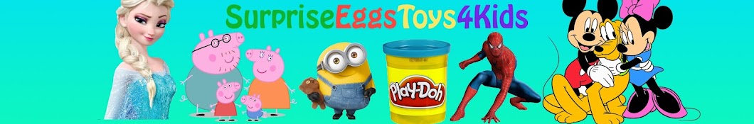 Surprise Eggs Toys 4 Kids YouTube 频道头像