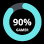 90% GAMER logo