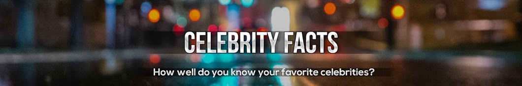 Celebrity Facts YouTube channel avatar
