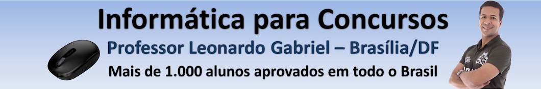 Leonardo Gabriel - InformÃ¡tica para Concursos YouTube channel avatar