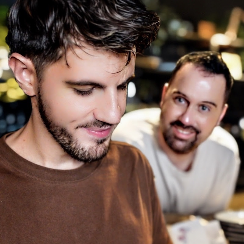 Deux gars et un chien