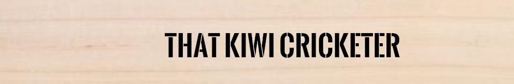 That Kiwi Cricketer YouTube kanalı avatarı