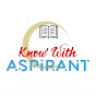 Let's know with Aspirant logo