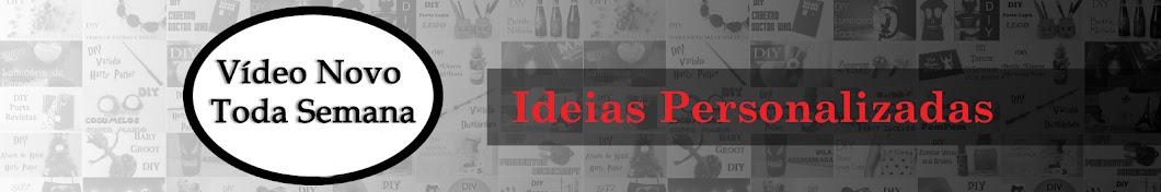 Ideias Personalizadas - DIY YouTube channel avatar